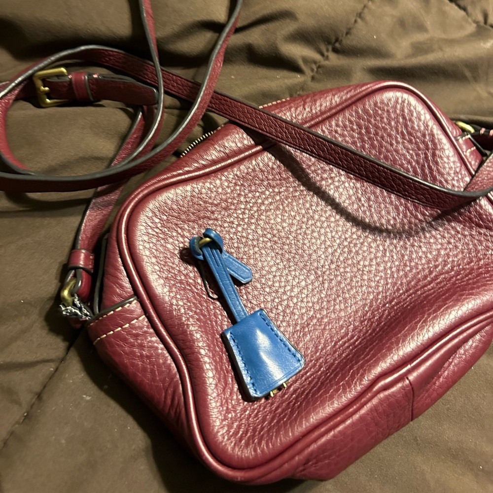 J Crew Leather Crossbody Bag
